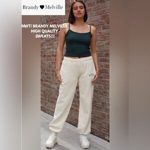 NWT! BRANDY MELVILLE BADA$$ SWEATPANTS! PERFECT FOR FALL!
SUPER COMFY!